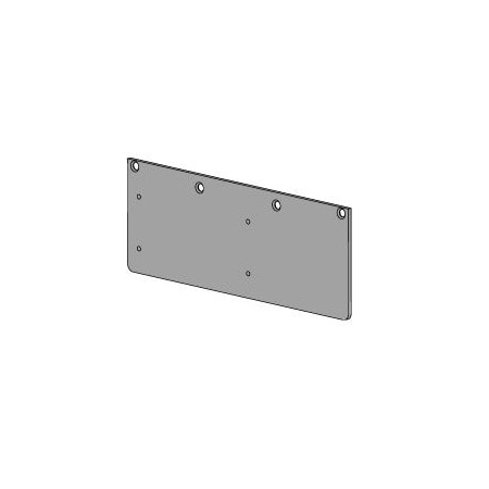 Falcon Narrow Top Rail Drop Plate for SC70 Series Door Closer, MTBK Matte Black SC70A-18PA-MTBK
